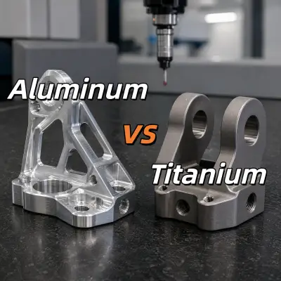 Alumiinium vs titaan CNC-töötluseks: kulude ja tugevuse juhend